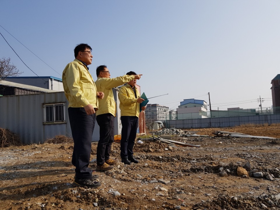 (14일) 박여종부군수, 국가안전대진단 현장점검 나서(박여종부군수 현장안전점검 모습)