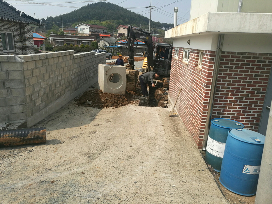 꾸미기_(10일) 비인면, 농번기 수리시설 및 공사현장 점검