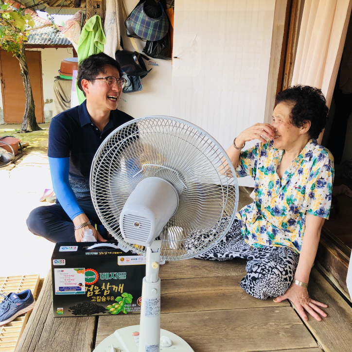 사진(26일) 서면, 찾아가는 복지면장 폭염 대비 홀몸어르신 방문 실시 (1)