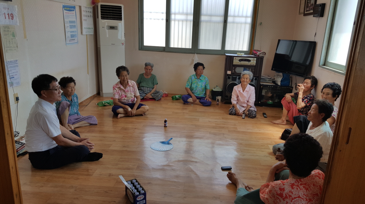 사진(10일) 비인면, 폭염 대응 독거노인 적극 보호 (1)