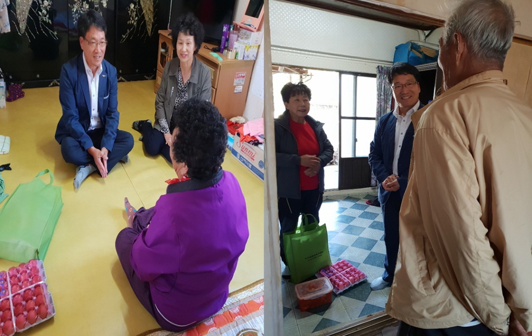 사진(12일) 비인면, 밑반찬으로 행복 전달하고 안부확인해요