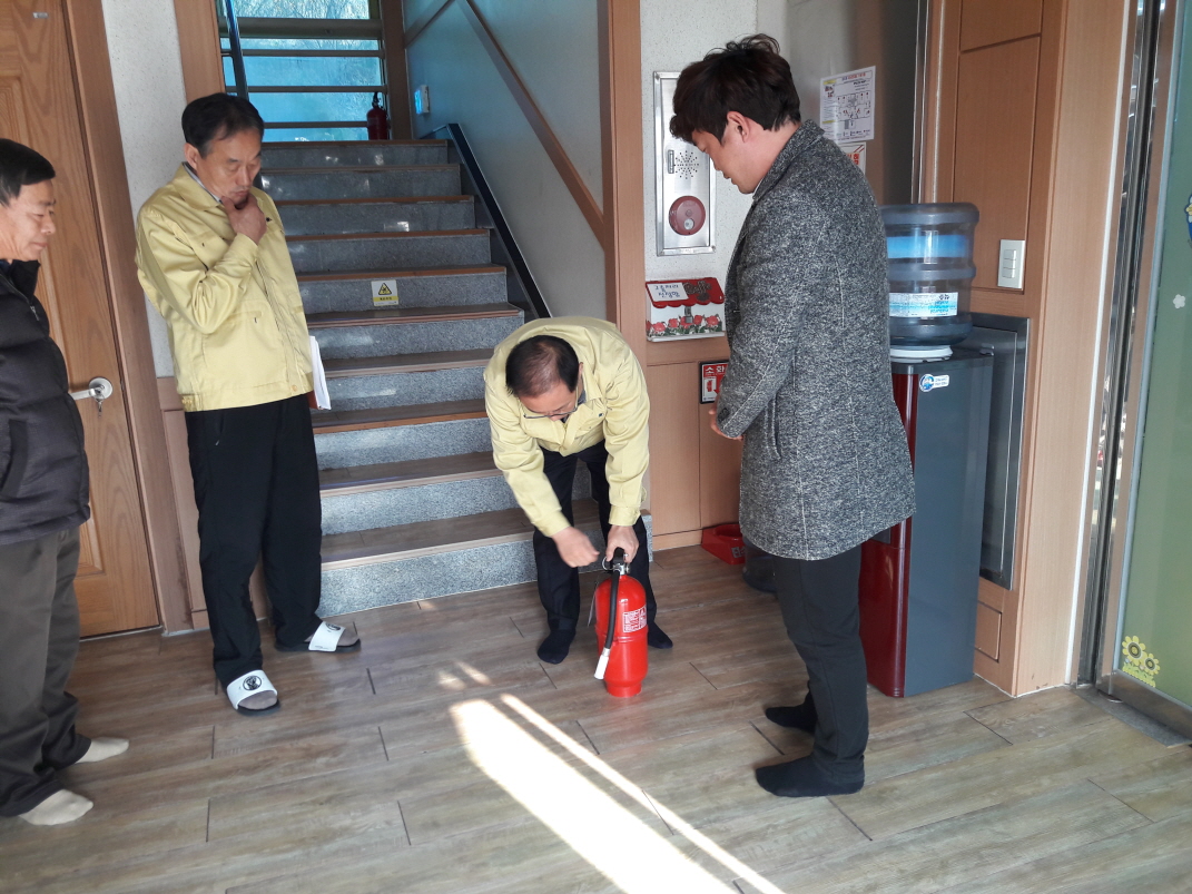 박여종 서천부군수, 재난취약시설 점검 나서