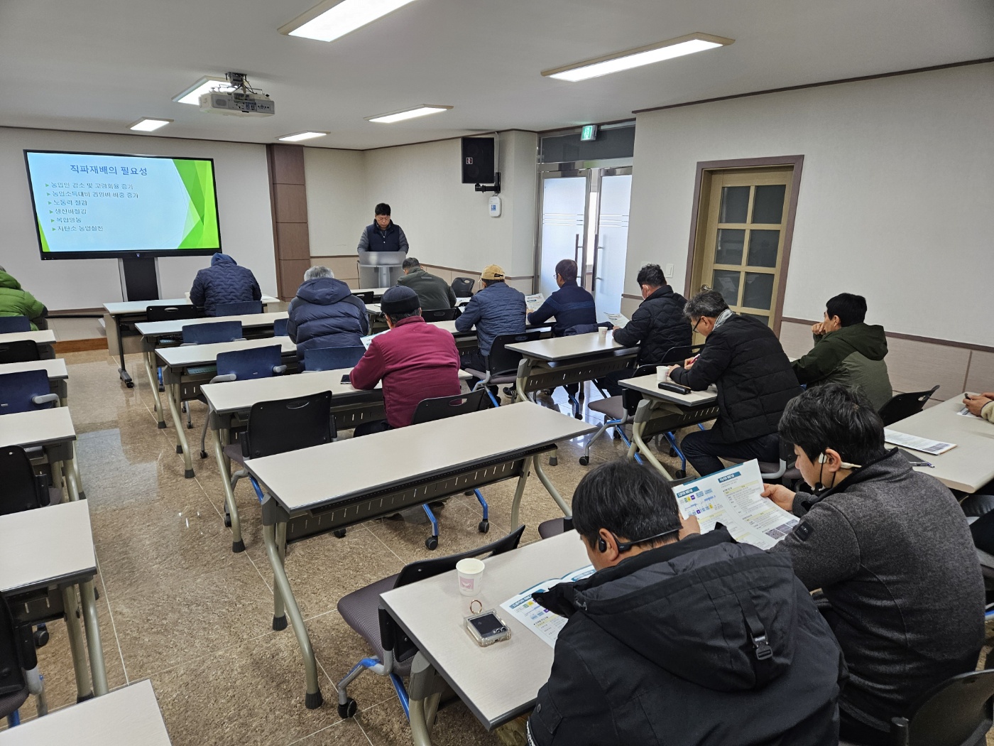서천군, ‘영농비 절감’벼 직파 교육 성료