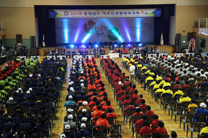 서천군, 2018 충청남도 어르신생활체육대회 성료