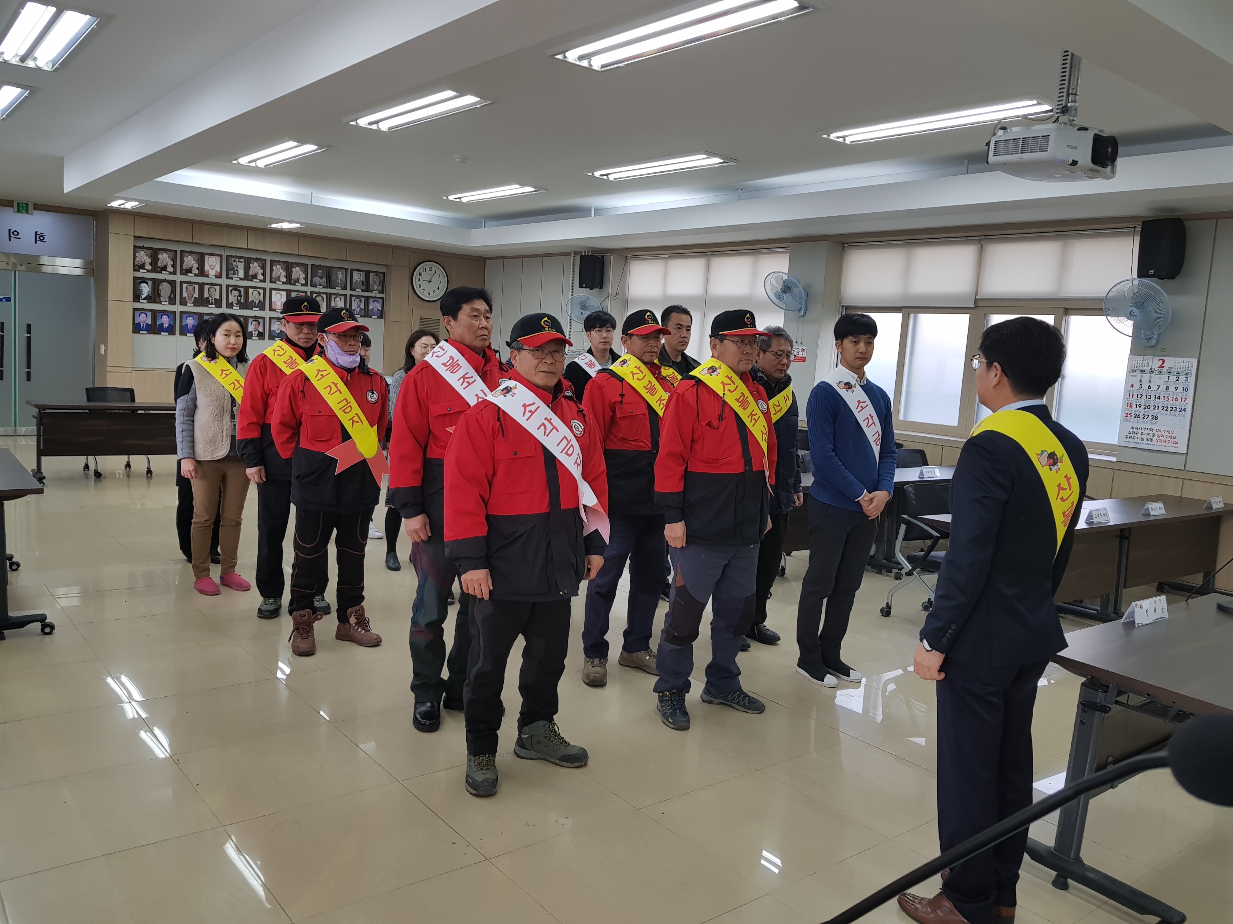 산불 없는 서면, 산불예방교육 및 다짐대회 진행