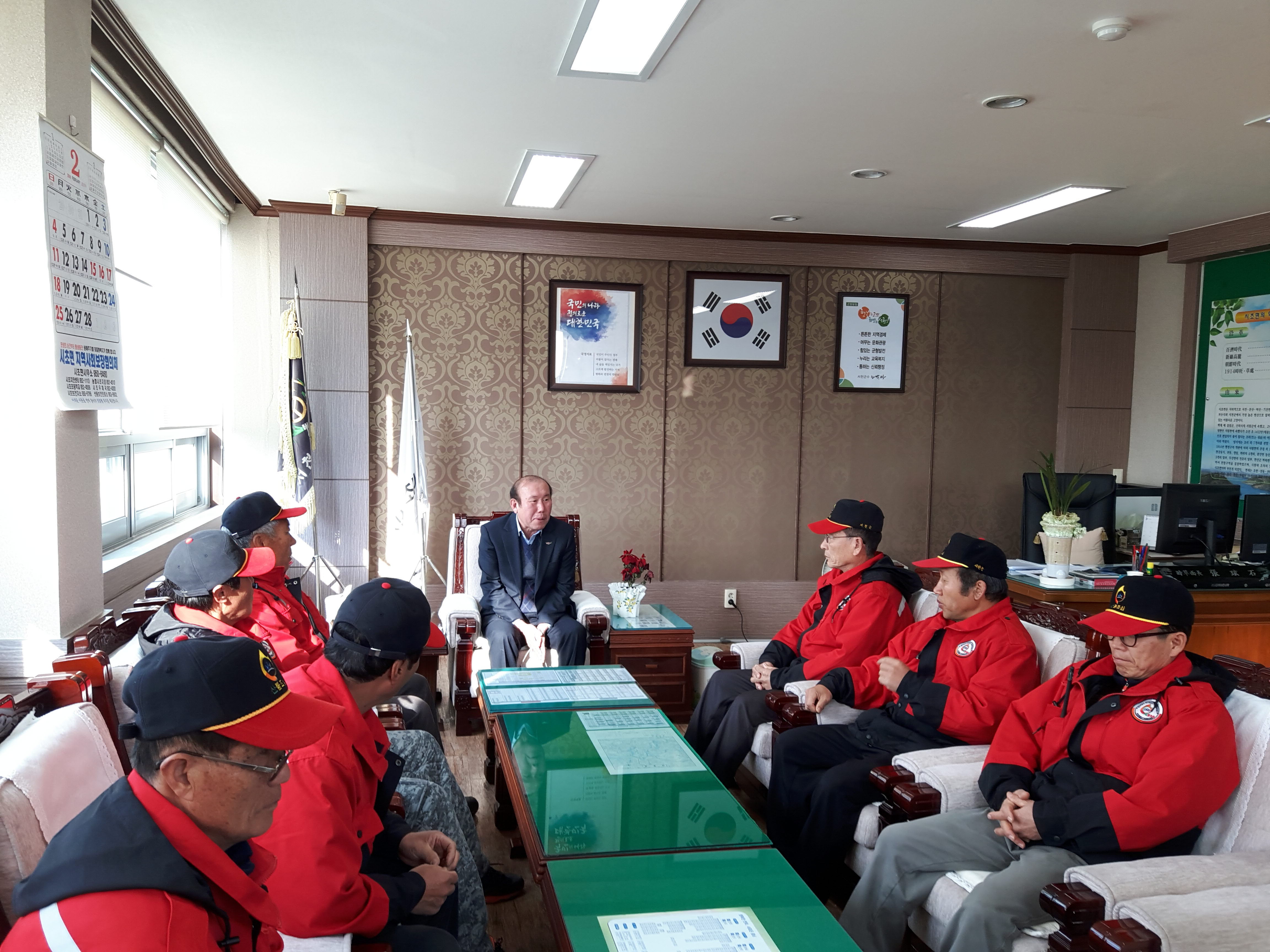 시초면, 산불감시원 현장 배치 완료