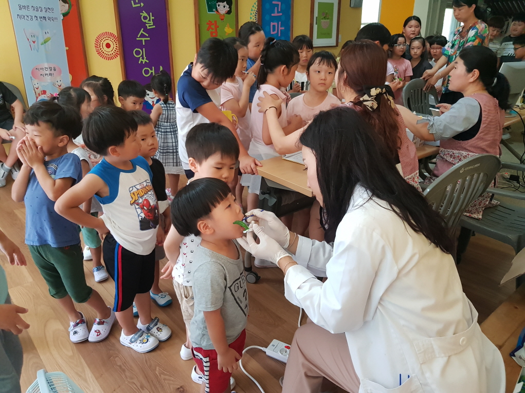 서천군 보건소, 꿈나무 바른 양치 교실 체험의 날 ‘얘들아 이 닦자!’운영