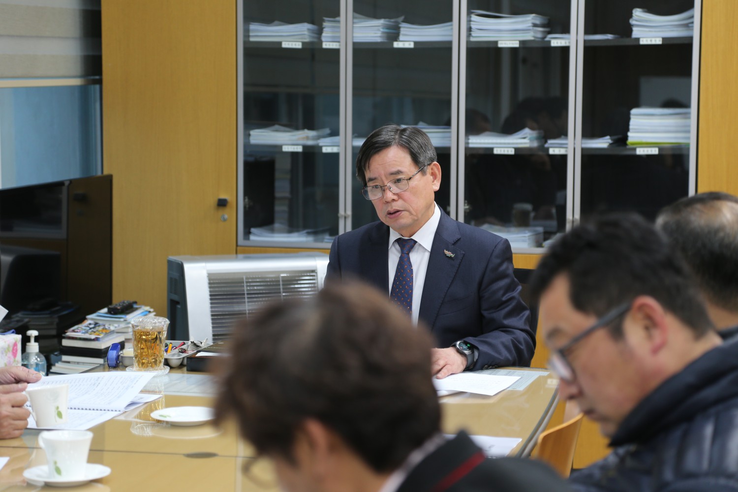 노박래 서천군수, 송년 기자간담회 가져