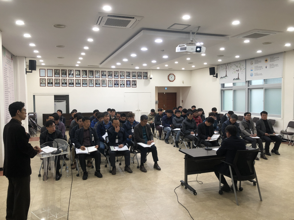 서천군, 2018년 시설직 공무원 건설공사 간담회 개최