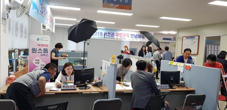 서천군, 취업률 높이기 ‘안간힘’