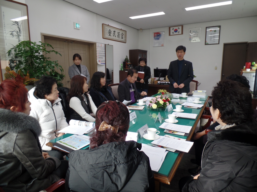 한산면, 건강한 반찬봉사 위한 소통 간담회 실시