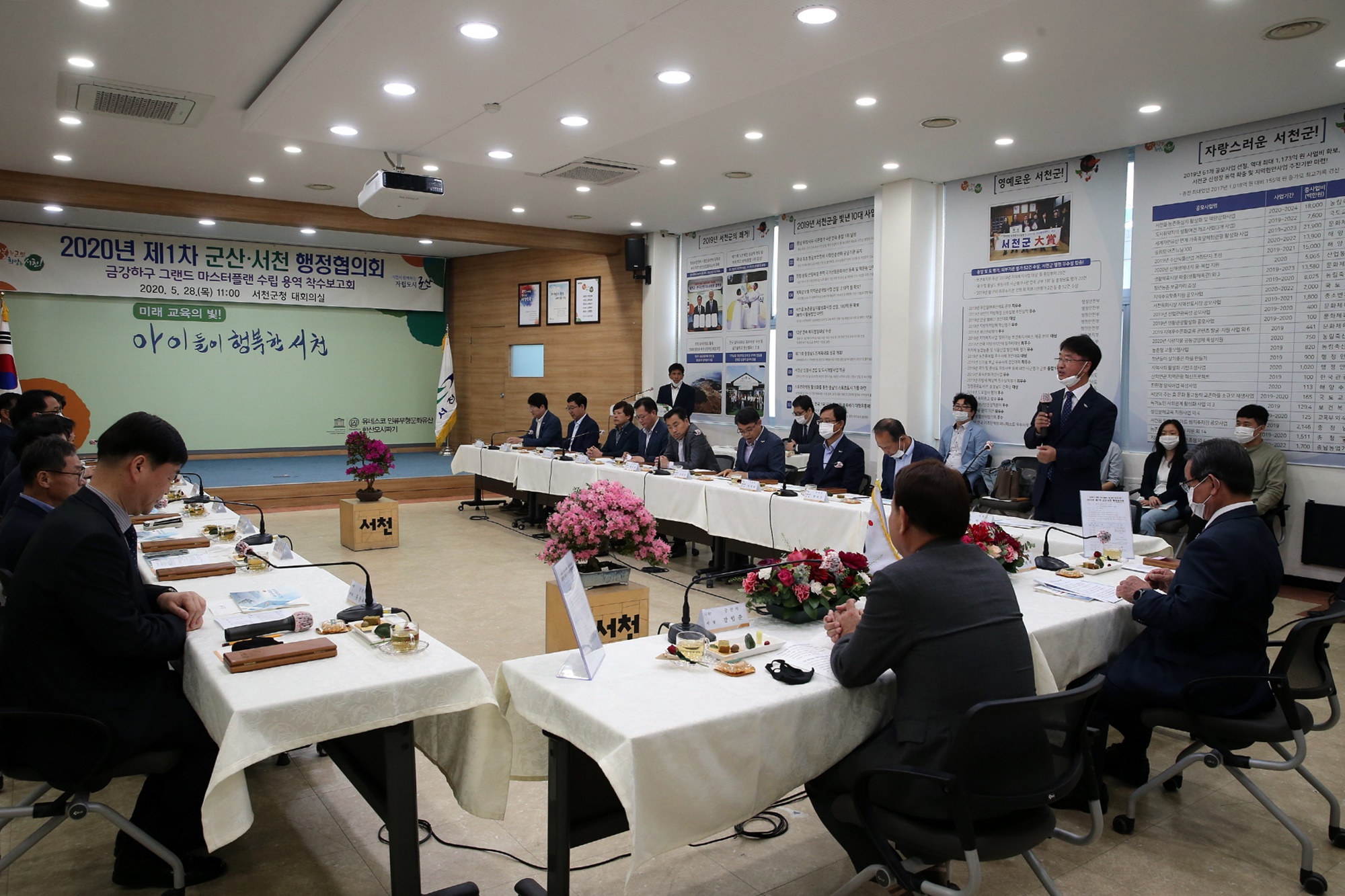 2020년 제1차 서천·군산 행정협의회 개최