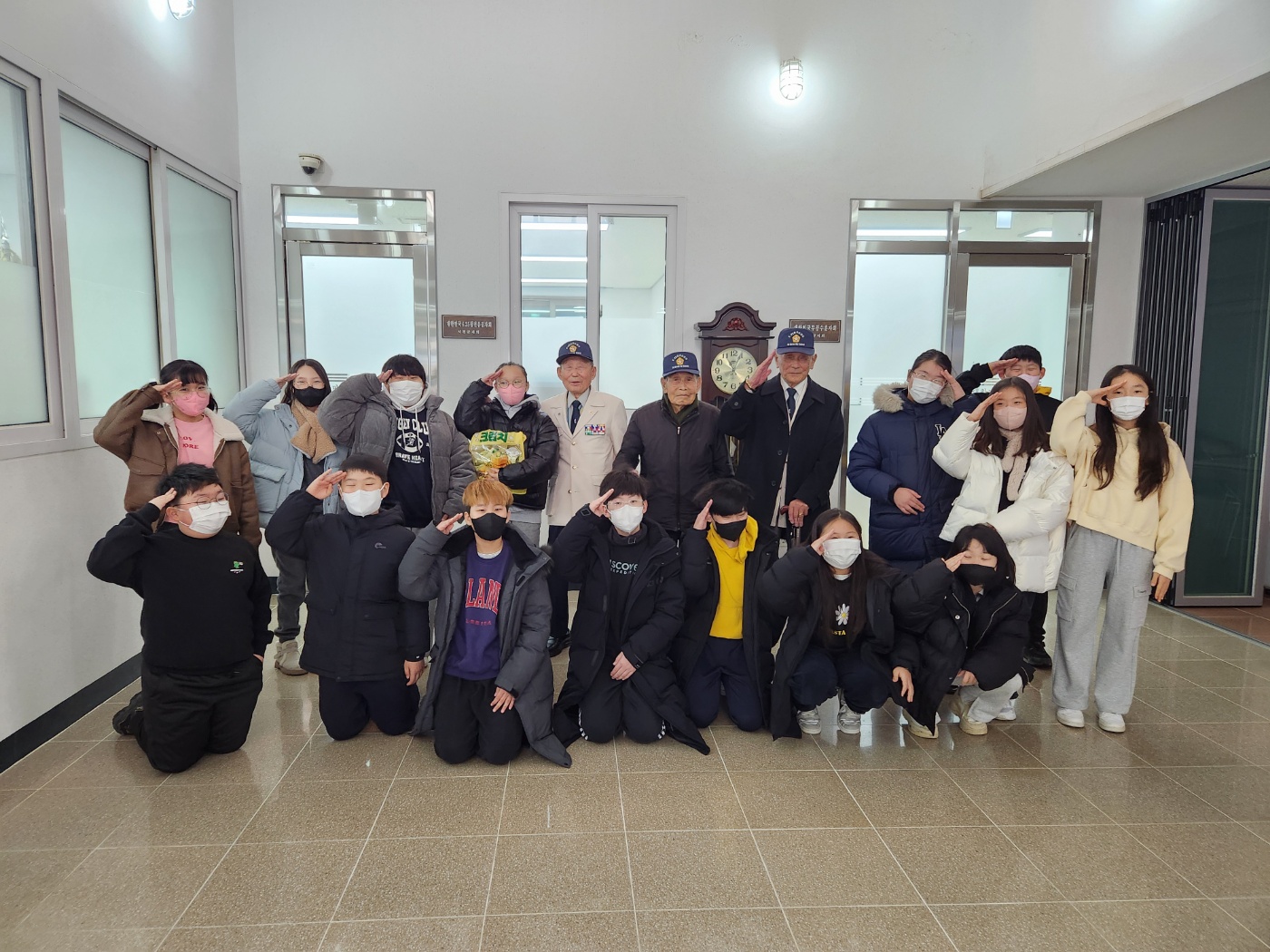 조대현 문산면장, 새해맞이 독거노인 위문 방문