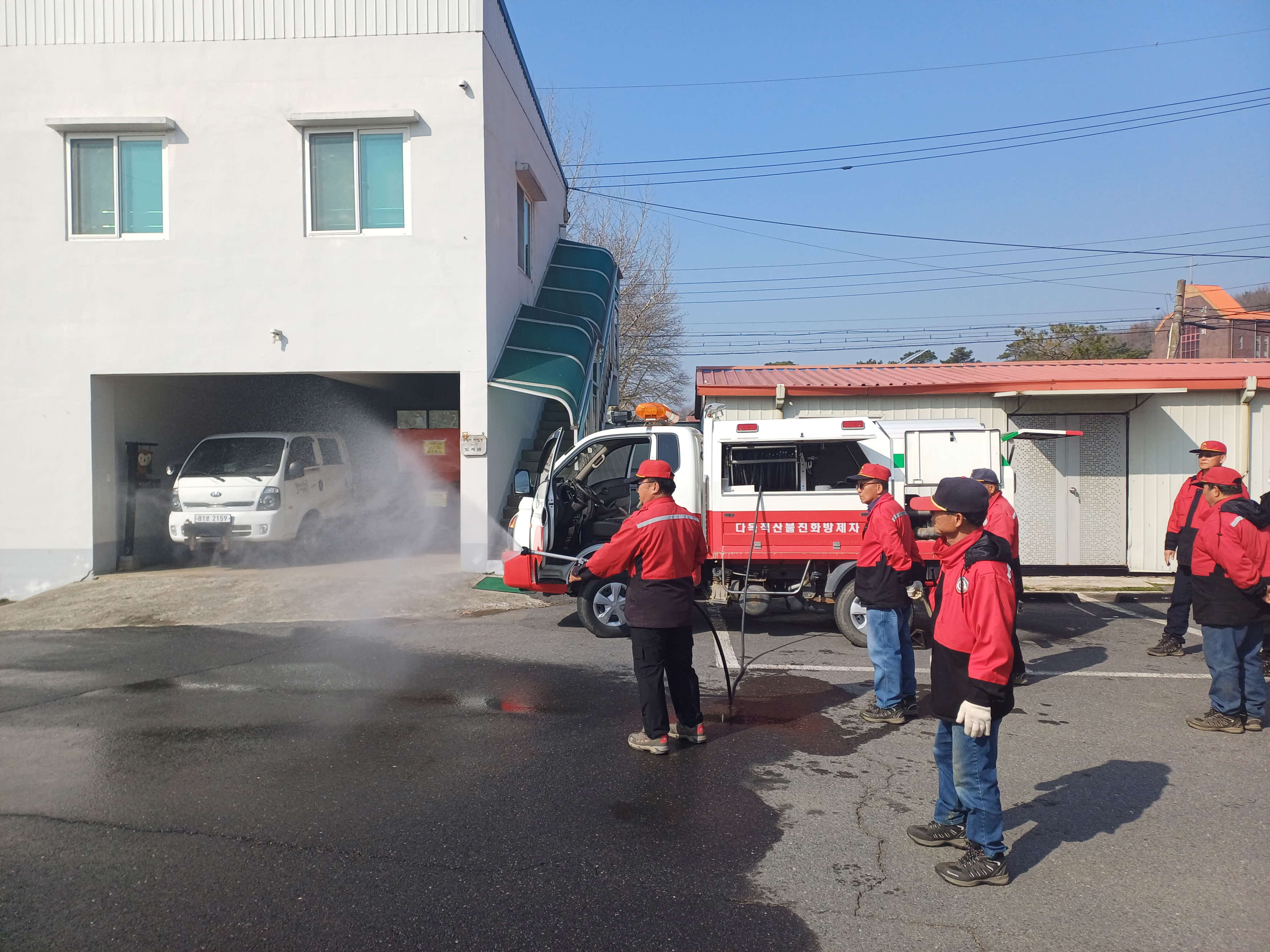 시초면, 산불감시원 대상 산불차 운용교육 실시
