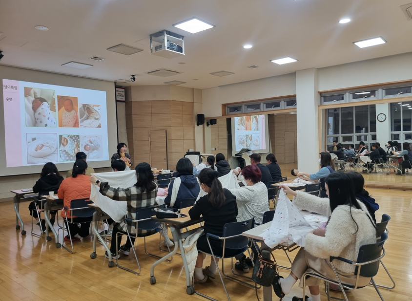 서천군보건소, 부부가 함께하는 야간 출산준비교실 운영